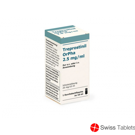 Treprostinil Orpha Infusionslösung 2.5mg/ml 10ml buy online