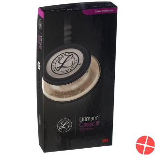 3M Littmann Stetho Classiii 69cm Black (n)