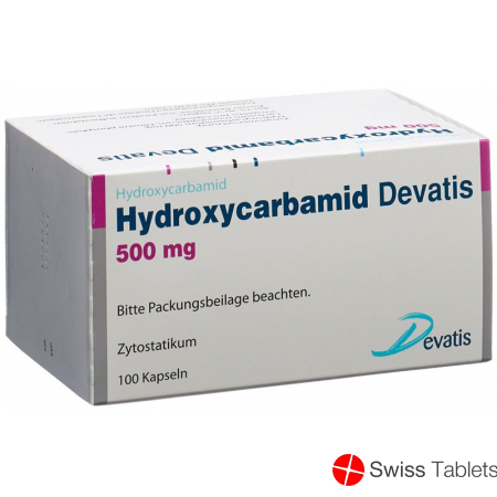 Hydroxycarbamid Devatis Kapseln 500mg 100 Stück buy online
