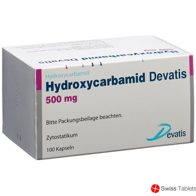 Hydroxycarbamid Devatis Kapseln 500mg 100 Stück buy online