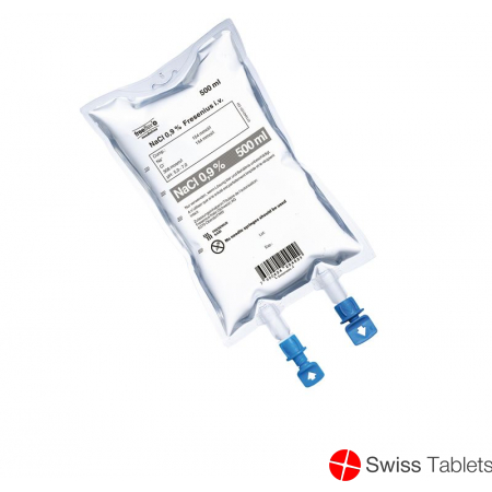 NaCl Fresenius 0.9% 500ml Freeflex + Beutel 20 Stück buy online