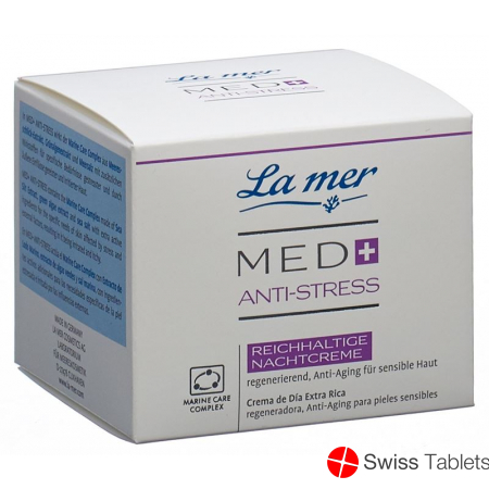 La Mer Med+ Anti-Stress Nachtcreme Rei ohne Parfüm 50ml buy online
