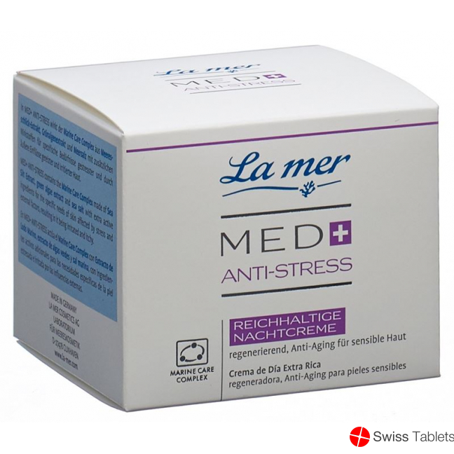La Mer Med+ Anti-Stress Nachtcreme Rei ohne Parfüm 50ml buy online