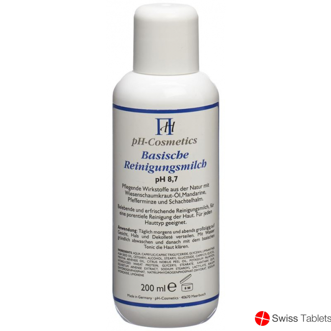 Ph-cosmetics Basische Reinigungsmilch Ph8.7 200ml buy online