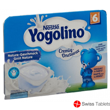 Nestle Yogolino Cremig Natur 6m 6x 60g buy online