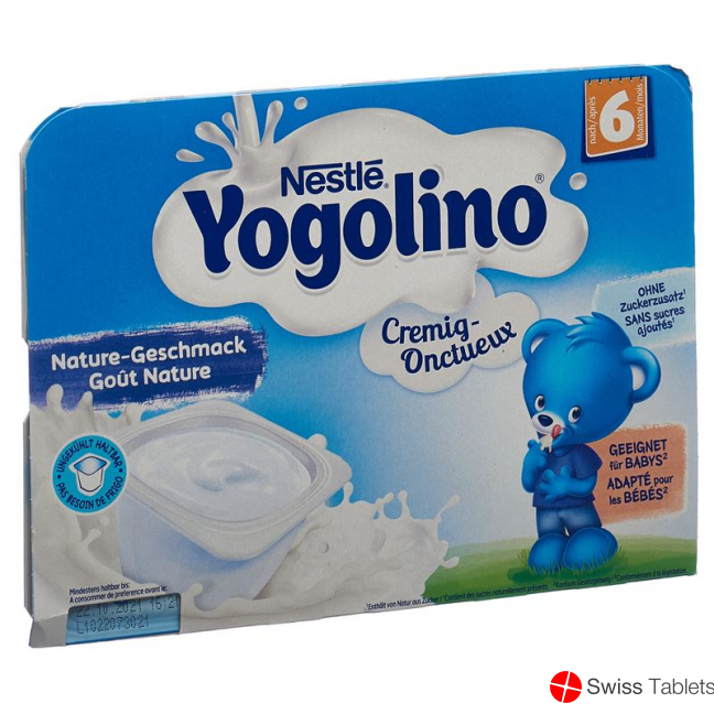 Nestle Yogolino Cremig Natur 6m 6x 60g buy online