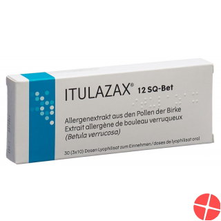 Itulazax Lyophilisat Oral 12 Sq-Bet 30 Stück