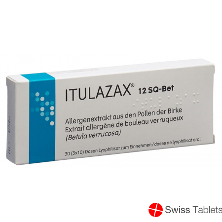 Itulazax Lyophilisat Oral 12 Sq-Bet 30 Stück buy online