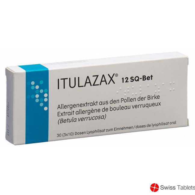 Itulazax Lyophilisat Oral 12 Sq-Bet 30 Stück buy online