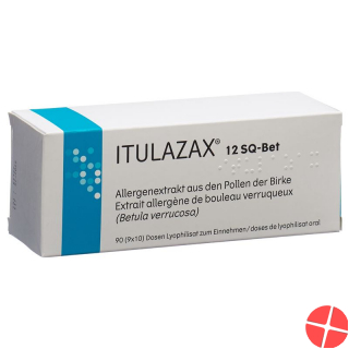 Itulazax Lyophilisat Oral 12 Sq-Bet 90 Stück