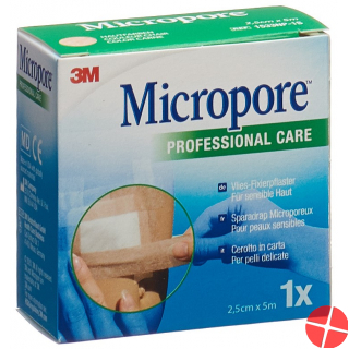 3M Micropore Vlies Heft O Disp 25mmx5m Hf Ref N