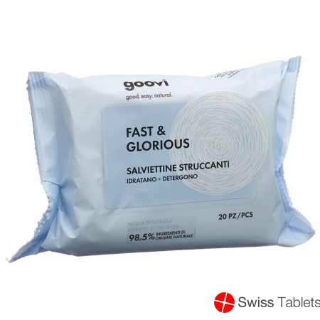 Goovi Fast And Glorious Make-up-entferner 20 Stück buy online