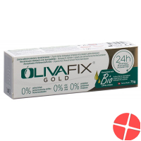 Olivafix Gold Zahnprothesenhaftcreme Tube 75g