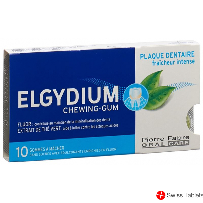 Elgydium Anti-Plaque Zahnpflege-Kaugummi 10 Stück buy online