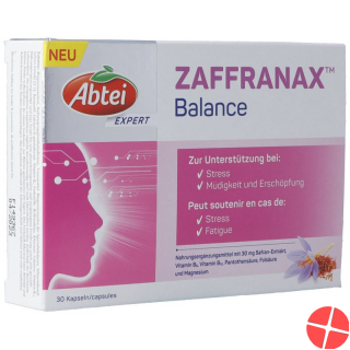 Abtei Zaffranax Balance Kapseln 30 Stück