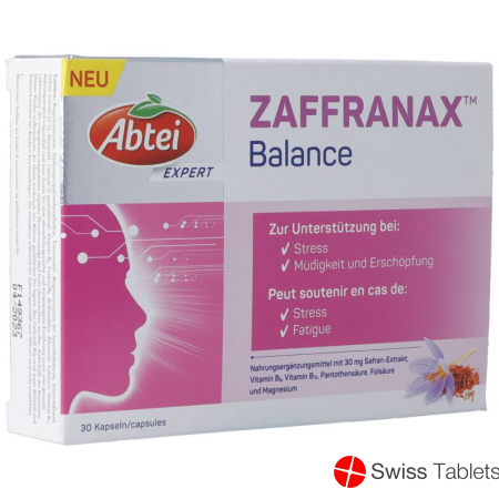 Abtei Zaffranax Balance Kapseln 30 Stück buy online