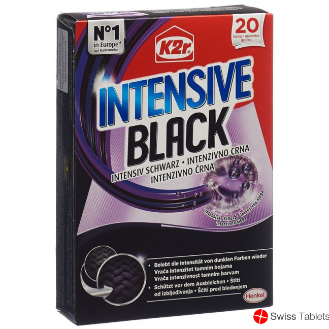 K2r Farbfaenger Intensiv Schwarz Tuecher 20 Stück buy online
