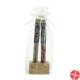 Herboristeria Reagenzglaes 2er Set Chili&cafe Pari