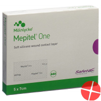 Mepitel One Wundverband 5x7cm (neu) 5 Stück