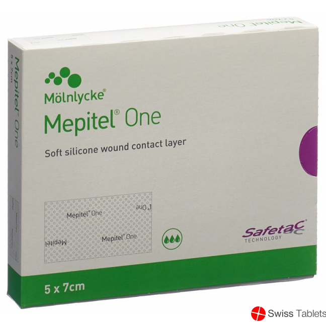 Mepitel One Wundverband 5x7cm (neu) 5 Stück buy online