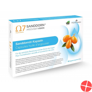 Sanddorn Argousier Vision Sea Buckthorn Oil Capsules 60 Caps