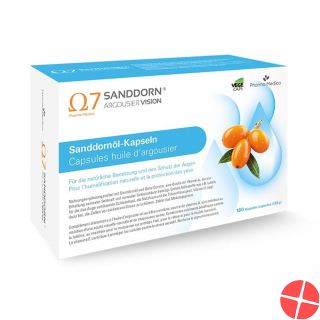 Sanddorn Argousier Vision Sea Buckthorn Oil Capsules 180 Caps