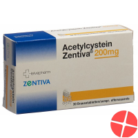 Acetylcystein Zentiva Brausetabletten 200mg 30 Stück