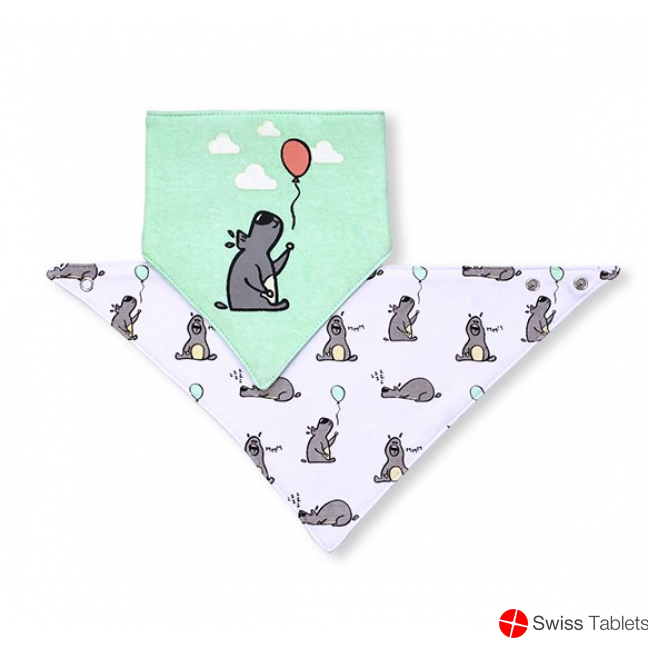 Babyono Bandana Lätzchen Doppelschicht Ass 2 Stück buy online