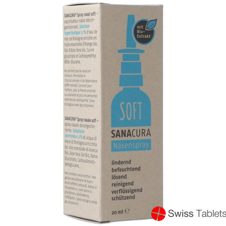 Sanacura Nasenspray Soft Flasche 20ml buy online