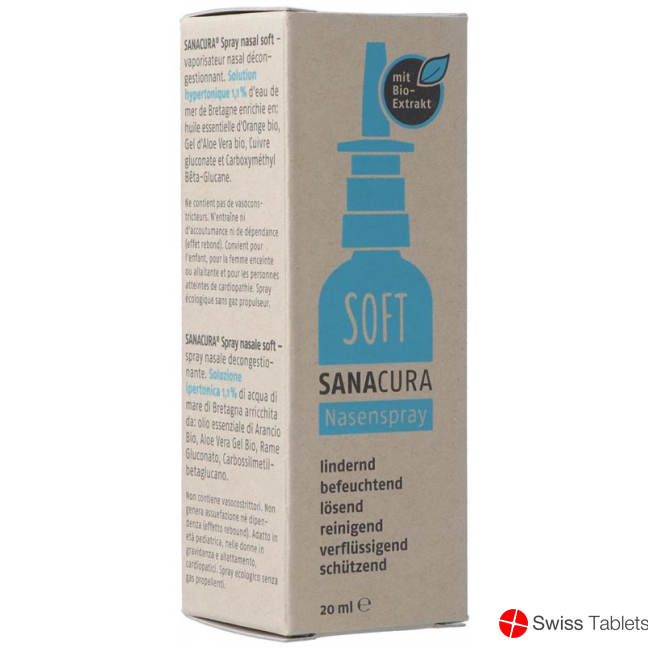 Sanacura Nasenspray Soft Flasche 20ml buy online
