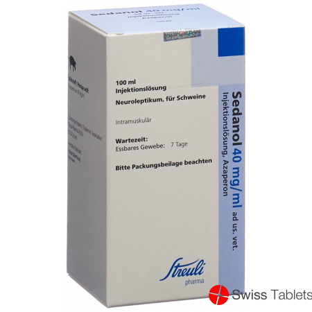 Sedanol Injektionslösung 40mg/ml Ad Us Vet Durchstechflasche 100 M buy online