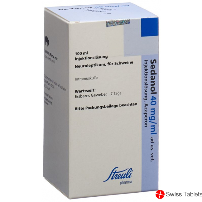 Sedanol Injektionslösung 40mg/ml Ad Us Vet Durchstechflasche 100 M buy online