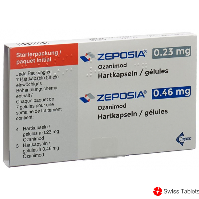 Zeposia Starterpack Kapseln 4x0.23mg 3x0.46mg 7 Stück buy online