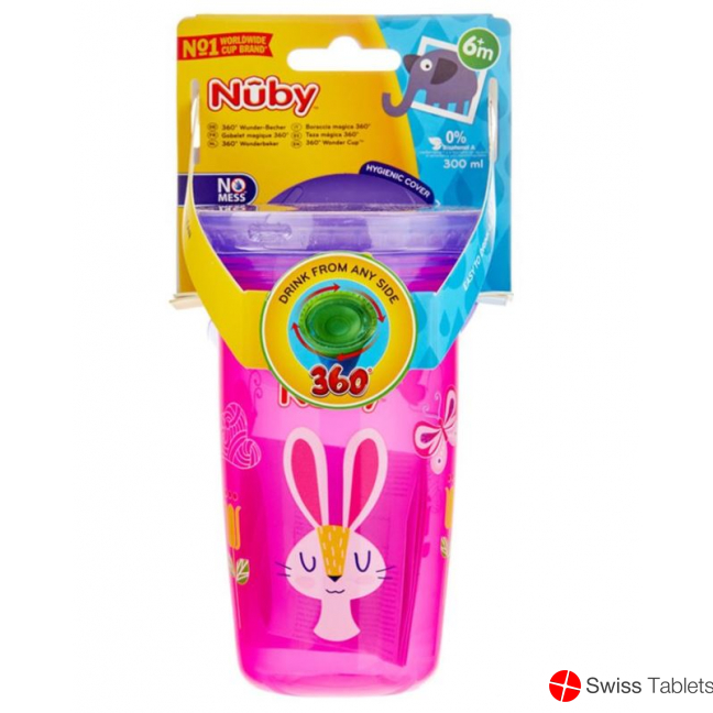 Nuby Trinktasse 360? Wonder Cup 300ml Auslaufsich buy online