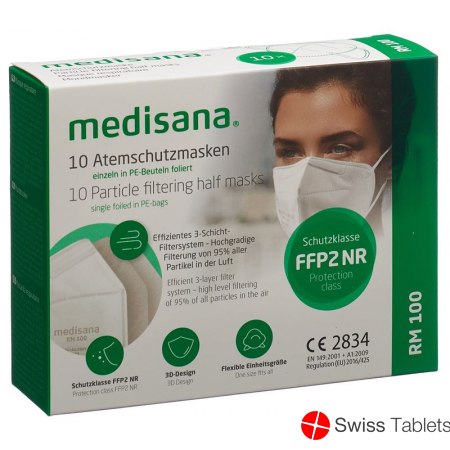 Medisana Respirator FFP2 RM100 10 pieces buy online
