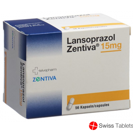Lansoprazol Zentiva Kapseln 15mg 56 Stück buy online