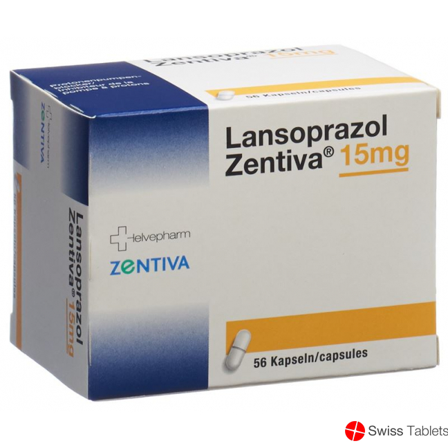 Lansoprazol Zentiva Kapseln 15mg 56 Stück buy online