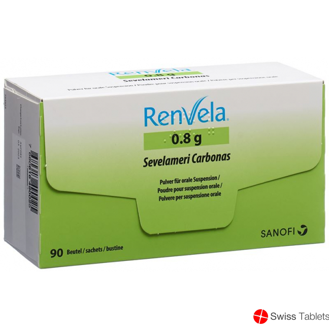 Renvela Pulver 0.8g Beutel 90 Stück buy online