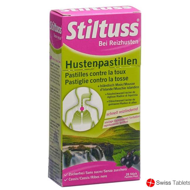 Stiltuss Cough lozenges 28 pieces buy online