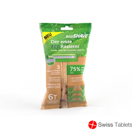 Ecoshave Einmalrasierer Beutel 6 Stück buy online
