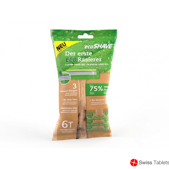 Ecoshave Einmalrasierer Beutel 6 Stück buy online