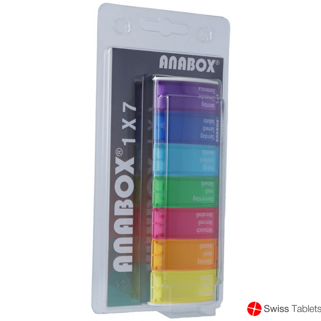 Anabox Medidispenser 1x7 Bunt D/f/i im Blister buy online