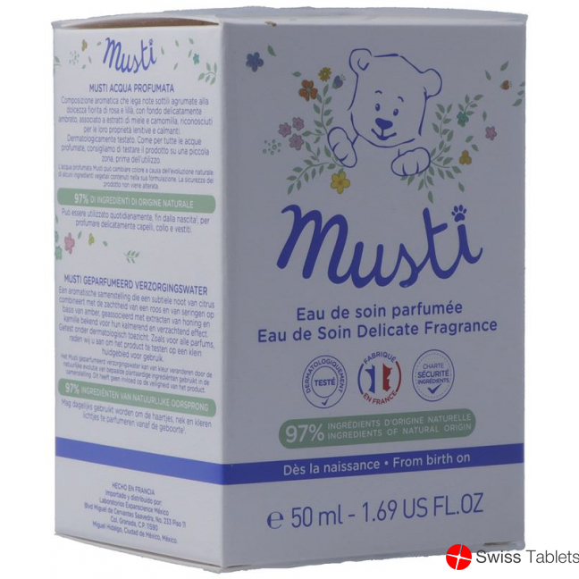 Mustela BB Musti Pflegewasser Parfüm Spray 50ml buy online