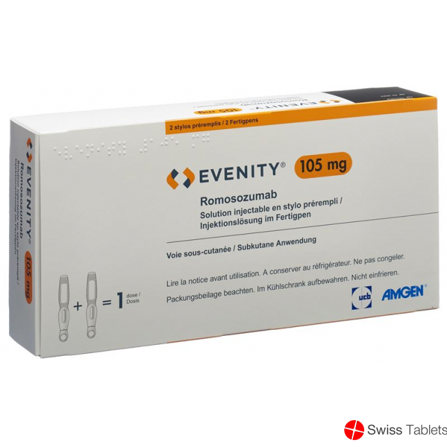 Evenity Injektionslösung 105mg/1.17ml Fertpen 2 Stück buy online