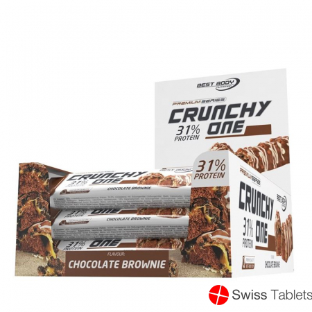 Best Body Crunchy One Bar Choco Brownie 21x 51g buy online
