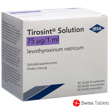 Tirosint Solution 75mcg 90 Ampullen 1ml buy online