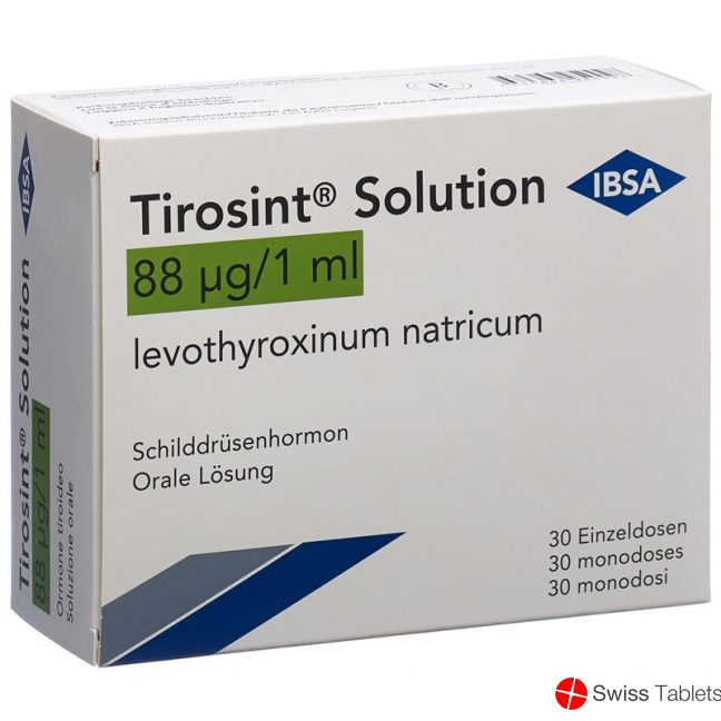 Tirosint Solution 88mcg 30 Ampullen 1ml buy online