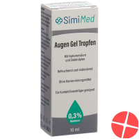 Simimed Augen Gel Tropfen 0.3% Hyaluron 10ml