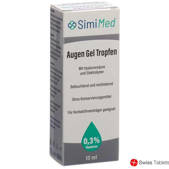 Simimed Augen Gel Tropfen 0.3% Hyaluron 10ml buy online