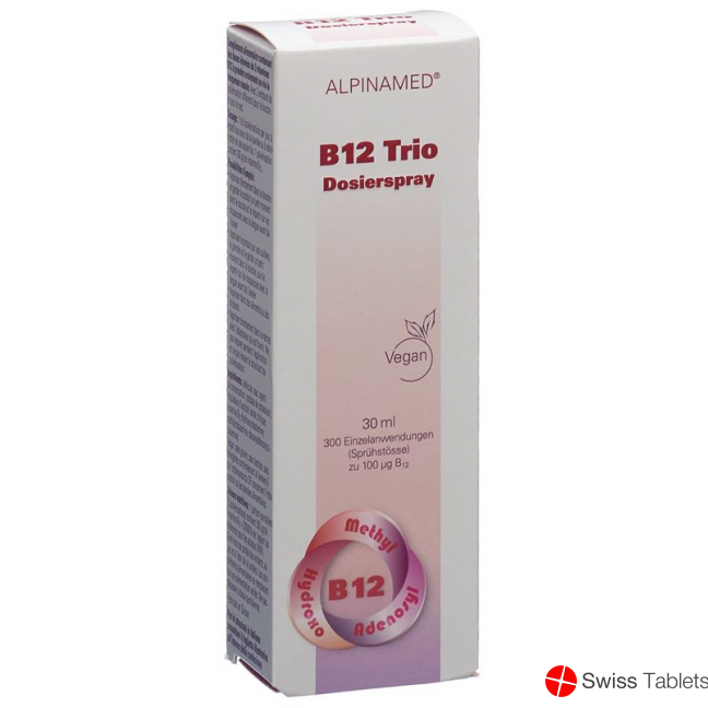 Alpinamed B12 Trio Dosage spray 30ml buy online